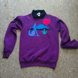 jerzees collared crewneck 'cacti'